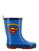 Superman Rainboots Kumisaappaat Blue Super Mario