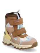 Bisgaard Edon Tex Talvikengät Tarroilla Beige Bisgaard