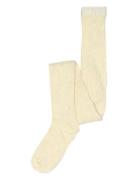 Cotton Rib Tights Sukkahousut Cream Mp Denmark