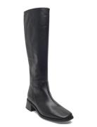 Ayla 02 Korkeavartiset Saapikkaat Black Wonders