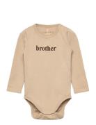 Tnsbbrother L_S Body Bodies Long-sleeved Beige The New