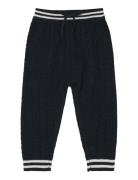 Baby Zigzag Pants Bottoms Sweatpants Navy FUB