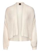 C_Furgovia Tops Knitwear Cardigans Cream BOSS