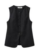 Merthasw Vest Tops T-shirts & Tops Sleeveless Black Sofie Schnoor