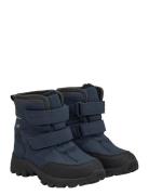 Boots Velcro Tex Talvikengät Tarroilla Navy En Fant