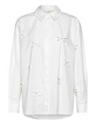 Cmvatan-Shirt Tops Shirts Long-sleeved White Copenhagen Muse