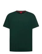 Laze T-Shirt Designers T-shirts Short-sleeved Khaki Green HUGO