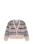 Gilly Tops Knitwear Cardigans Pink Molo
