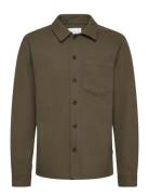 Sdrenfred Tops Overshirts Khaki Green Solid