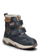 Bisgaard Marius Tex Talvikengät Tarroilla Navy Bisgaard
