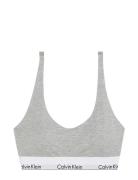 Lightly Lined Bralette Lingerie Bras & Tops Soft Bras Bralette Grey Ca...