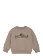Sweatshirt Tops Sweat-shirts & Hoodies Sweat-shirts Beige En Fant