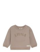 Sweatshirt Ls Tops Sweat-shirts & Hoodies Sweat-shirts Beige En Fant