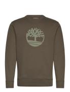 Tree Logo Crew Neck Sweatshirt Tops Sweat-shirts & Hoodies Sweat-shirt...