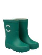 Wellies Solid Shoes Rubberboots High Rubberboots Green Mikk-line