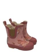 Short Winter Wellies - Aop Shoes Rubberboots High Rubberboots Pink Mik...
