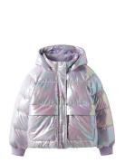Nkfmalan Puffer Jacket Foil Toppatakki Purple Name It