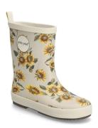 Gumboots? Aop Shoes Rubberboots High Rubberboots Beige Pom Pom
