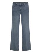 Ample Low Rise Loose Wide Leg Jeans Bottoms Jeans Wide Blue Weekday