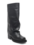 Tella Korkeavartiset Saapikkaat Black Pavement