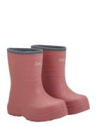 Thermal Wellies - Embossed Shoes Rubberboots High Rubberboots Pink CeL...