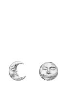 Emma Earrings Accessories Jewellery Earrings Studs Silver Maanesten