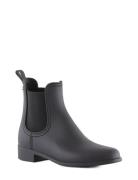 Splash Black Shoes Boots Ankle Boots Ankle Boots Flat Heel Black Lemon...