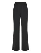 Vinnie Tailored Slit Trouser Bottoms Trousers Flared Black French Conn...