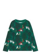 Tältliv Tröja Tops T-shirts Long-sleeved T-shirts Green MUMIN