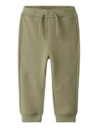 Nmmvoltano Nreg Swe Pant Bru Bottoms Sweatpants Khaki Green Name It