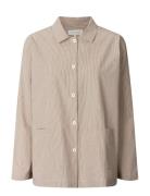 Malou Shirt Tops Shirts Long-sleeved Beige STUDIO FEDER