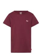 Te-S/S Tee Tops T-shirts Short-sleeved Red Levi's