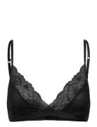 Stormi Bralette Lingerie Bras & Tops Soft Bras Bralette Black Hunkemöl...