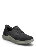 Mens Hasting Rory Tennarit Sneakerit Black Skechers