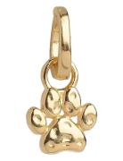 Charm, Sweet Paw Kaulakoru Riipukset Gold Enamel Copenhagen