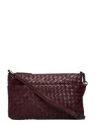 Karimambg Crossbody Bag, Weave Bags Crossbody Bags Burgundy Markberg