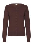 Frzubasic 60 Cardigan Tops Knitwear Cardigans Brown Fransa