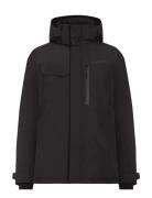 Stefan Usx Jkt Parka Takki Black Didriksons