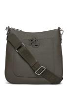 Pebbled Leather Large Cameryn Crossbody Bags Crossbody Bags Khaki Gree...