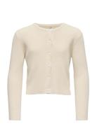 Kognatascha Ls O-Neck Card Cp Knt Noos Tops Knitwear Cardigans White K...