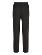 Tilda9 Bottoms Trousers Straight Leg Black BOSS