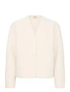 Frgwynne Ja 1 Tops Knitwear Cardigans White Fransa