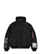 Ma-1 Hooded Studio Jacket Bombertakki Takki Black Alpha Industries