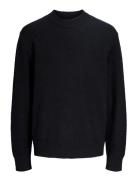 Jjspence Knit Crew Neck Tops Knitwear Round Necks Black Jack & J S