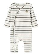 Nbnofant Wrap Bodysuit Pitkähihainen Body White Name It