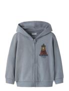 Nmmvoltinus Nreg Sweat Card Wh Bru Tops Sweat-shirts & Hoodies Hoodies...