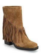 Pia-F Shoes Boots Ankle Boots Ankle Boots With Heel Beige Steve Madden