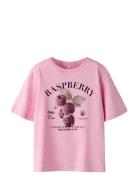 Nkfnajia Ss Nreg Top Tops T-shirts Short-sleeved Pink Name It