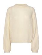 Kae Knit Tops Knitwear Jumpers Cream Noella