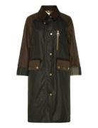Barbour Evette Wax Jacket Tikkitakki Khaki Green Barbour